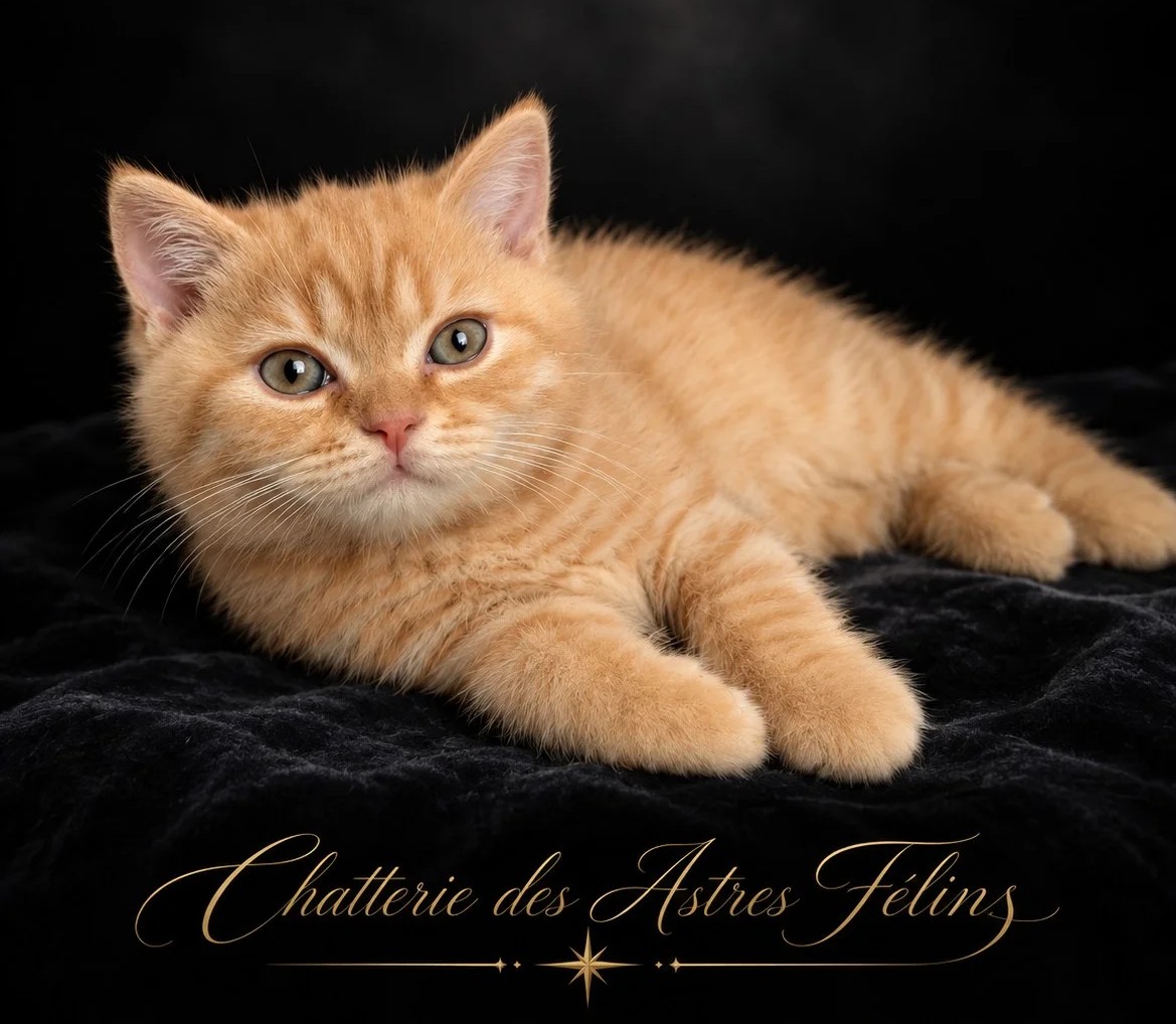 Chaton British Shorthair — Roux